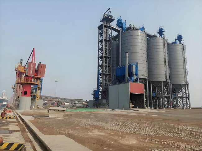 商洛高架骨料仓